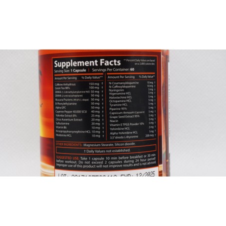 Revange Nutrition Miami Lean 60 cápsulas Suplementos | S4M
