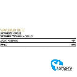 Hammer Labz MK-677 Strength 90 caps 10 mg Supplements | S4M