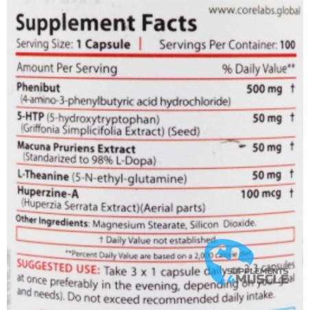 Core Labs PHENI-B ULTRA 100 cápsulas Suplementos | S4M