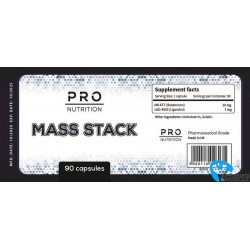 Pro Nutrition Mass Stack 90 caps