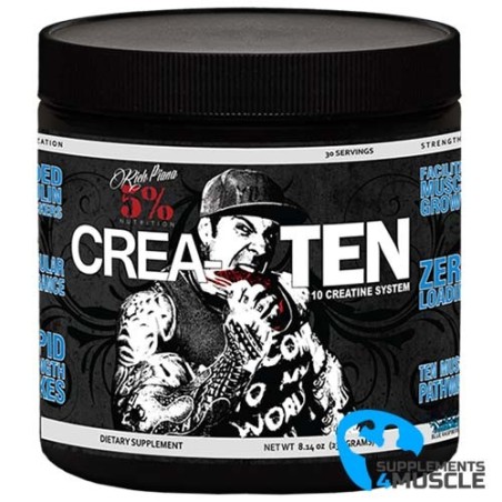 Rich Piana 5% Crea Zehn Ergänzungen | Supplements4muscle