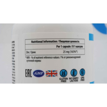 ULTRAVIT Zinc 60 caps Suplementos | Supplements4muscle