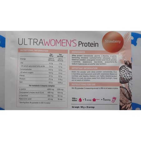 VPLAB Ultra Woman's Protein 500 g Supplements | S4M