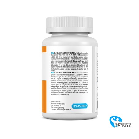 ULTRAVIT Glukosamin Chondroitin MSM 90 tab Kosttillskott|S4M