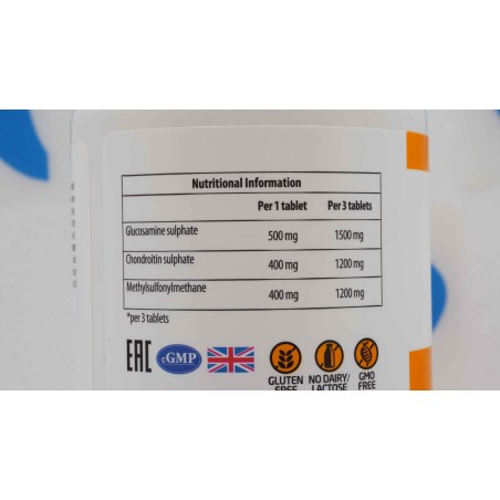ULTRAVIT Glukosamin Chondroitin MSM 90 tab Kosttillskott|S4M