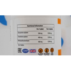 ULTRAVIT Glukosamin Chondroitin MSM 90 tab Kosttillskott|S4M