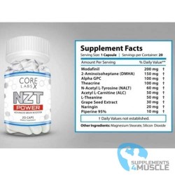 Core Labs X NZT Limitless Power - S4M - Exclusive Hardcore Supplements