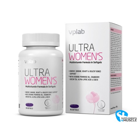 VPLAB Ultra Multivitamin för kvinnor 90 softgels Kosttillskott|S4M