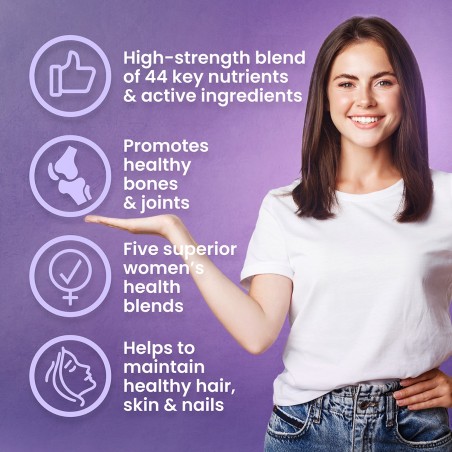 VPLAB Ultra Multivitamin för kvinnor 90 softgels Kosttillskott|S4M