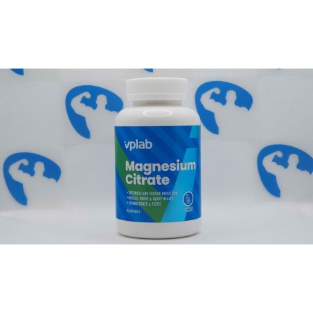 VPLAB Magnesium Citrate 90 softgels Kosttillskott | S4M