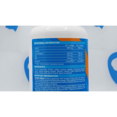 VPLAB Strong Omega 3 60 softgels Kosttillskott | S4M