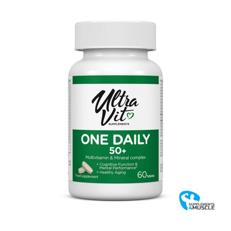 ULTRAVIT OneDaily 50+ 60 caps Suplemento|Supplements4muscle