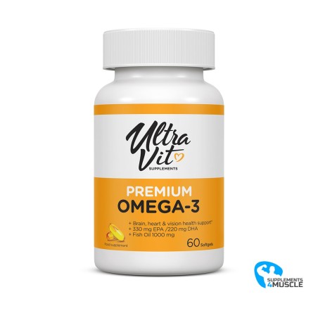 ULTRAVIT Premium Omega-3 60 Gel Morbidi Integratori | S4M