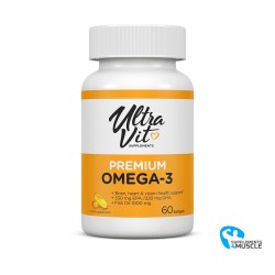 ULTRAVIT Premium Omega-3 60 Gel Morbidi Integratori | S4M