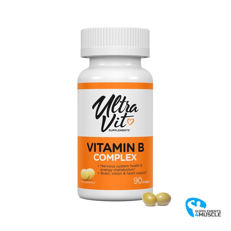 ULTRAVIT Complesso vitaminico B 90 softgel Integratori | S4M ULTRAVIT Complesso vitaminico B 90 softgel Integratori | S4M