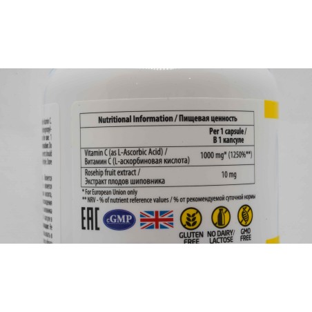 ULTRAVIT Vitamina C 60 caps Integratori | Supplements4muscle