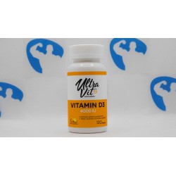 ULTRAVIT Vitamin D3 4000IU 120 soft gels Supplements | S4M
