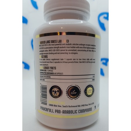Hammer Labz Mass LGD-3033 60 caps Integratori | S4M
