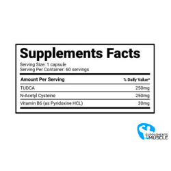 Smart Brothers TUDCA 60 caps Supplements | S4M