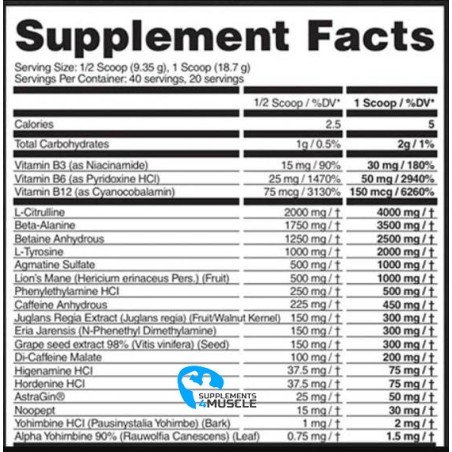 Apollon Nutrition Assassin 374 g Integratori | S4M