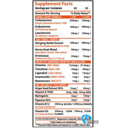 Toxic Pharma Bio Stenobol 700 60 caps Supplementen | S4M