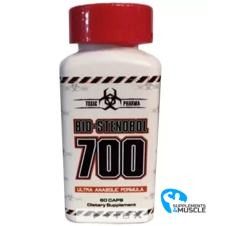 Toxic Pharma Bio Stenobol 700 60 caps Supplementen | S4M