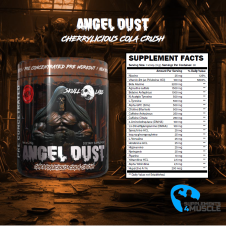Skull Labs Angel Dust DMAA 270 g (Nouvelle Version) Suppléments