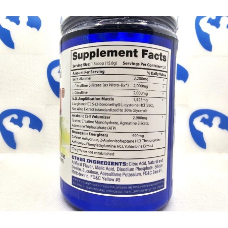Hi Tech Pharmaceuticals Krank 3D 390 grammi Integratori | S4M