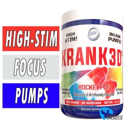 Hi Tech Pharmaceuticals Krank 3D 390 grammi Integratori | S4M