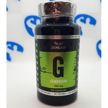 Zion Labs Geranium 100 mg (DMAA) 150 kapslar Kosttillskott | S4M