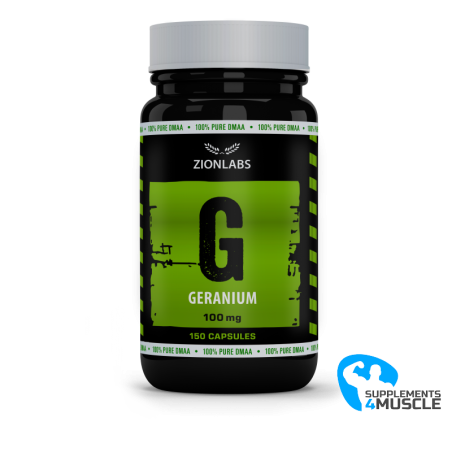 Zion Labs Geranium 100 mg (DMAA) 150 Kapseln Ergänzungen | S4M