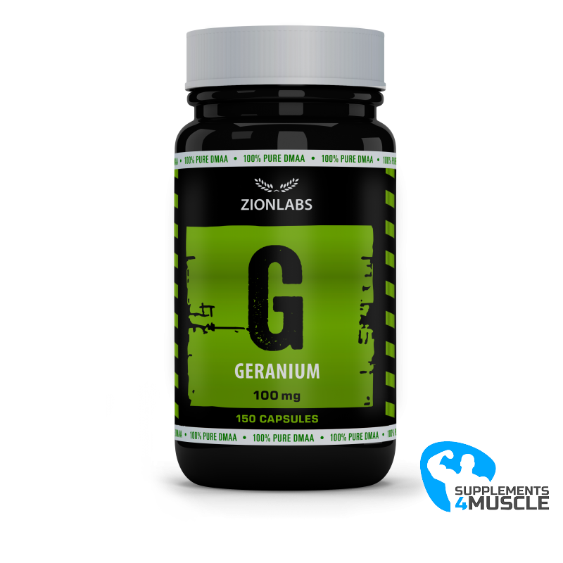 Zion Labs Geranium 100 mg (DMAA) 150 kapslar Kosttillskott | S4M