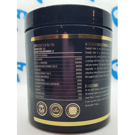 Hammer Labz Fireball Elite 300 g Supplements | S4M