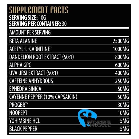 Hammer Labz Fireball Elite 300 g Supplements | S4M