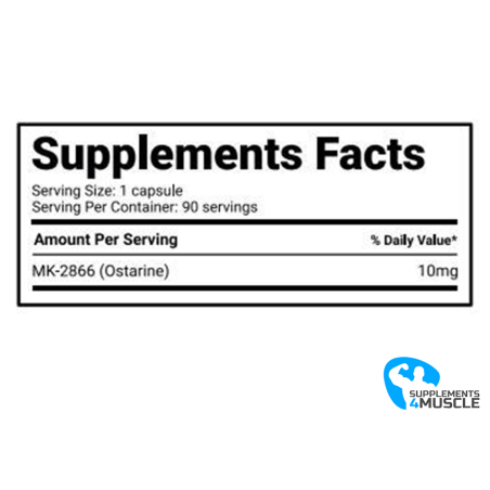 Smart Brothers MK-2866 Ostarine 90 caps Supplements | S4M
