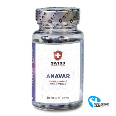 Swiss Pharmaceuticals Anavar 80 caps | Supplements4muscle