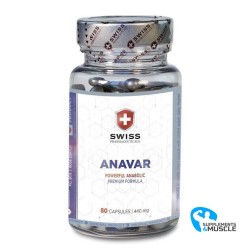 Swiss Pharmaceuticals Anavar 80 caps | Supplementen4muscle