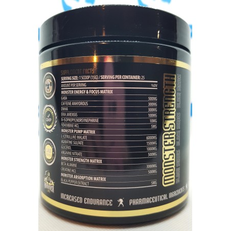 Hammer Labz Monster Strength DMHA 375 g | Supplements4muscle