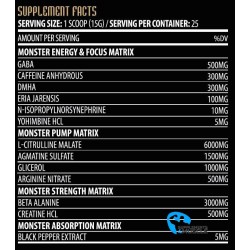 Hammer Labz Monster Strength DMHA 375 g | Supplements4muscle