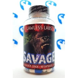 Lawless Savage Sarm Stack 90 caps Supplements | S4M