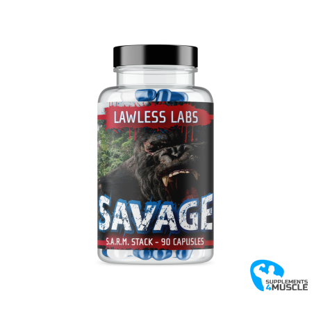 Lawless Savage Sarm Stack 90 Kapseln Ergänzungen | S4M
