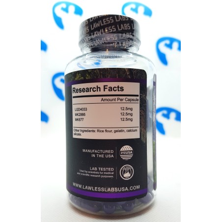 Lawless Trifecta SARM stack 60 caps Supplements | S4M