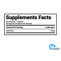 Smart Brothers GW-0742 Super Cardarine 60 caps Supplementen
