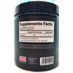 BULK XXL Glutamine Rauw 400 g Supplementen | S4M