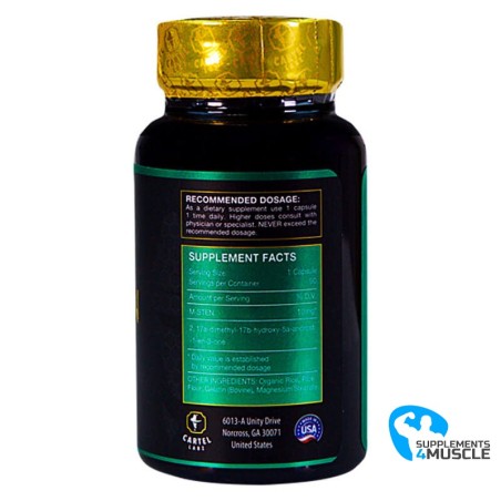 Cartel Labz M-Sten 90 capsules