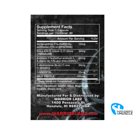 Warrior Labz Viking 90 gélules Suppléments | Supplements4muscle