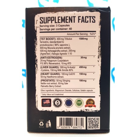 Warrior Labz PCT 120 caps Supplementen | Supplementen4muscle