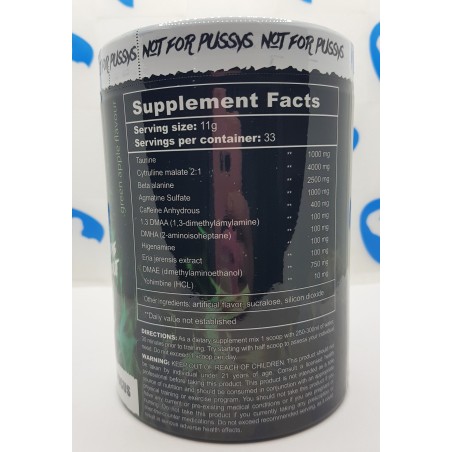 Flame Skull Pre-workout DMAA 330 g Suppléments | S4M