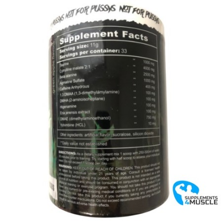 Flame Skull Pre-workout DMAA 330 g Suppléments | S4M