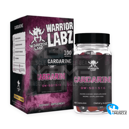 Warrior Labz Cardarine 100 cápsulas Suplementos | S4M